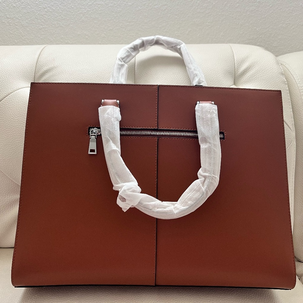 Cluci briefcase leather for woman - Picture 6 of 8